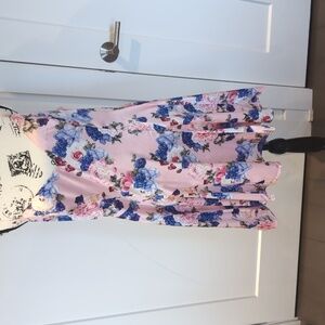 Pink Floral Dress